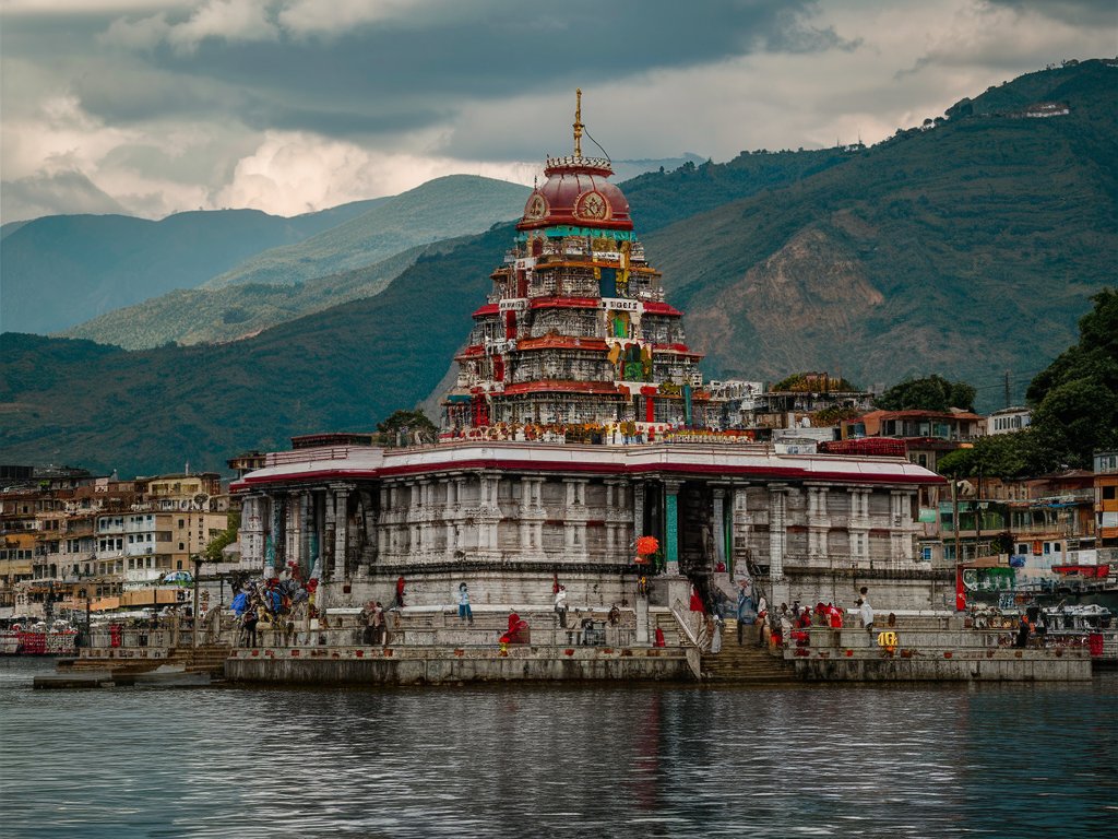 Badrinath: This site is dedicated to Lord Vishnu and is believed to be the most sacred of the four sites, attracting devotees from far and wide.