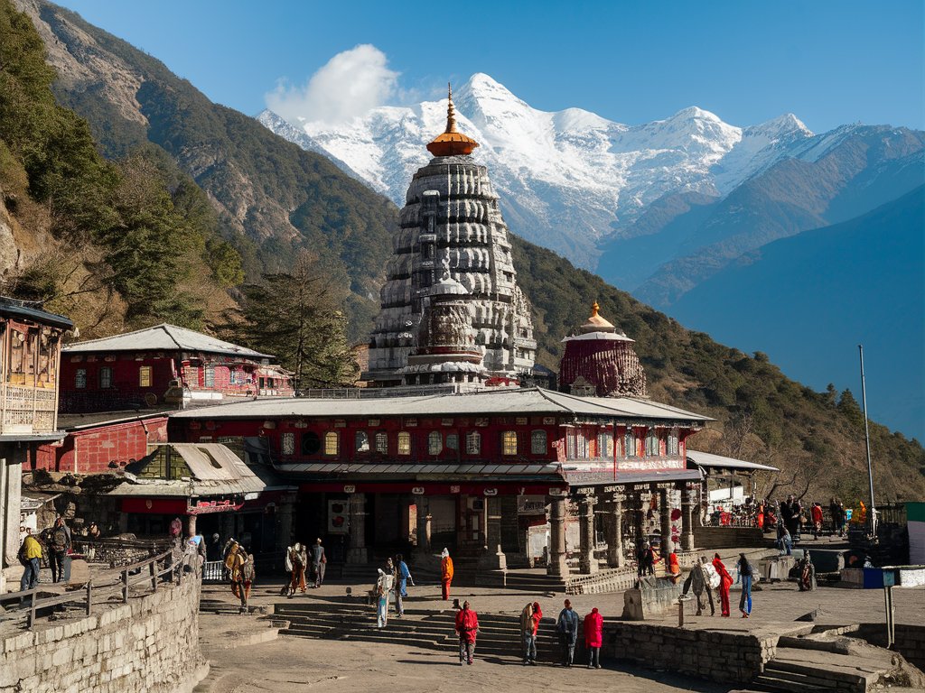 Kedarnath: Home to one of the twelve Jyotirlingas, the Kedarnath temple is dedicated to Lord Shiva and is a significant stop in the Char Dham yatra.