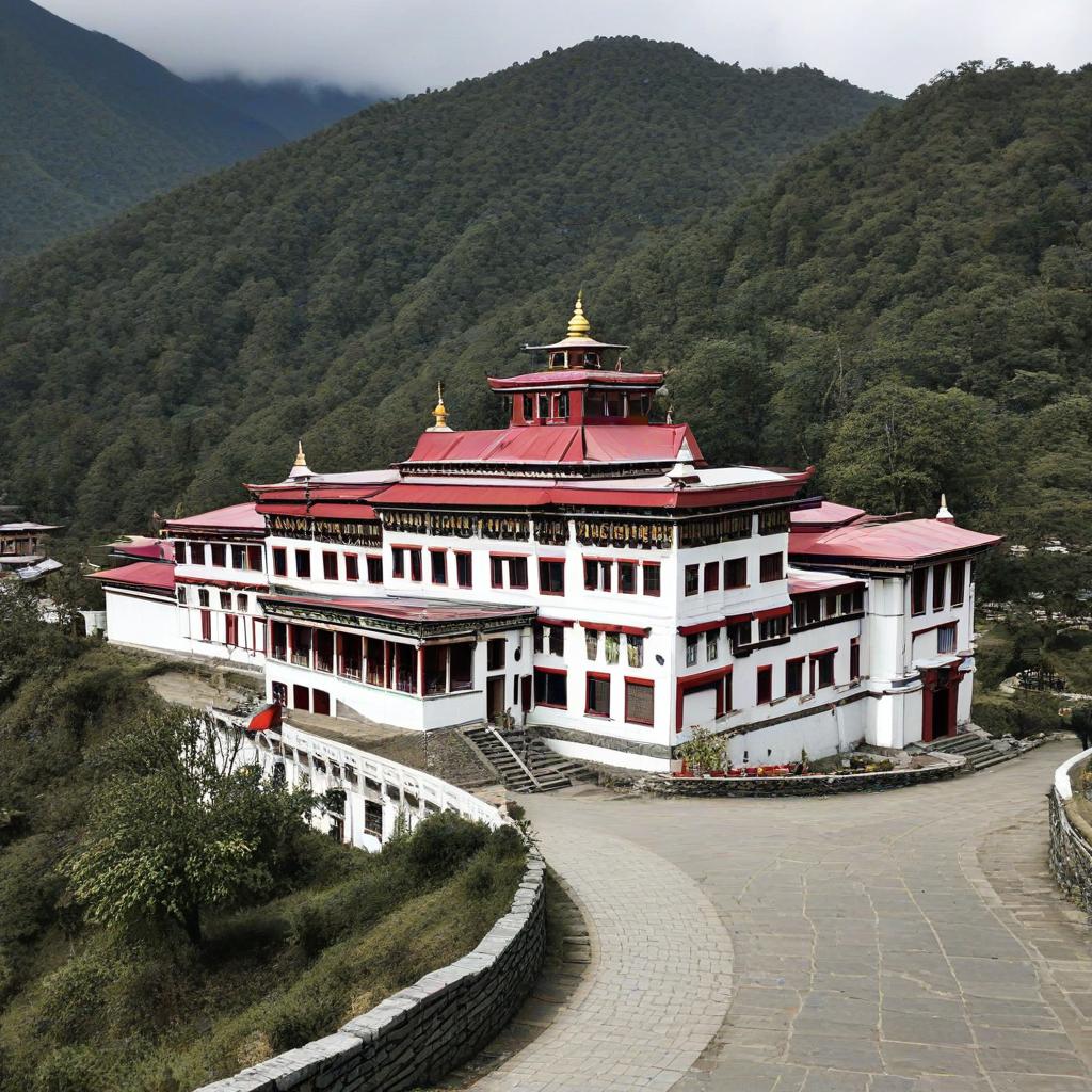 A sacred monastery steeped in history and spirituality, where visitors can witness monks in prayer and participate in religious ceremonies.