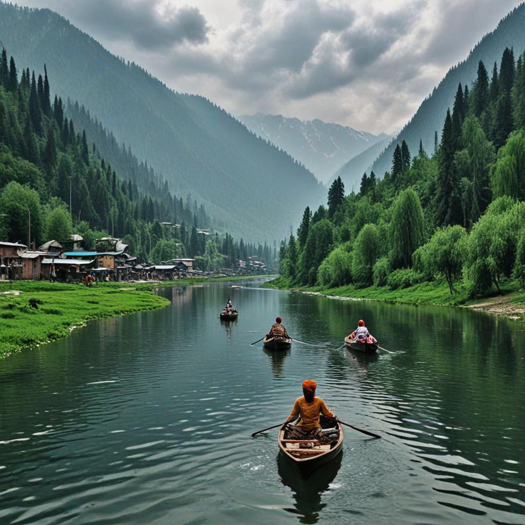 Summer in Kashmir is warm and pleasant, with temperatures ranging from 20°C to 30°C. This is the peak tourist season, with visitors flocking to popular destinations like Gulmarg, Pahalgam, and Sonamarg.