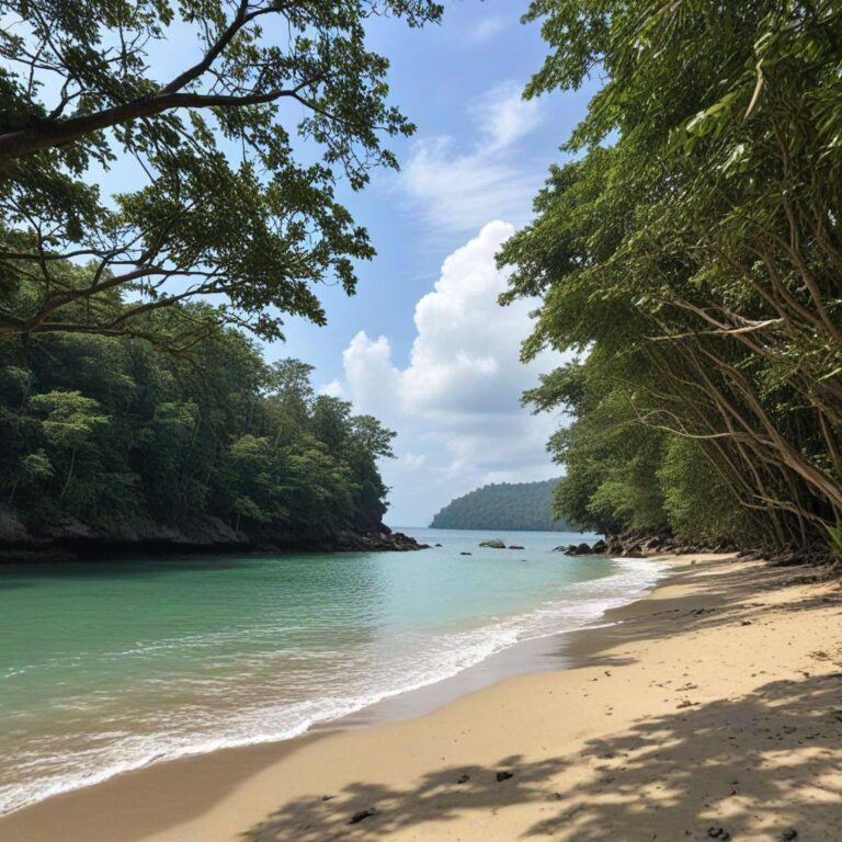 Tourists Attractions in Andaman-Corbyn’s Cove Beach