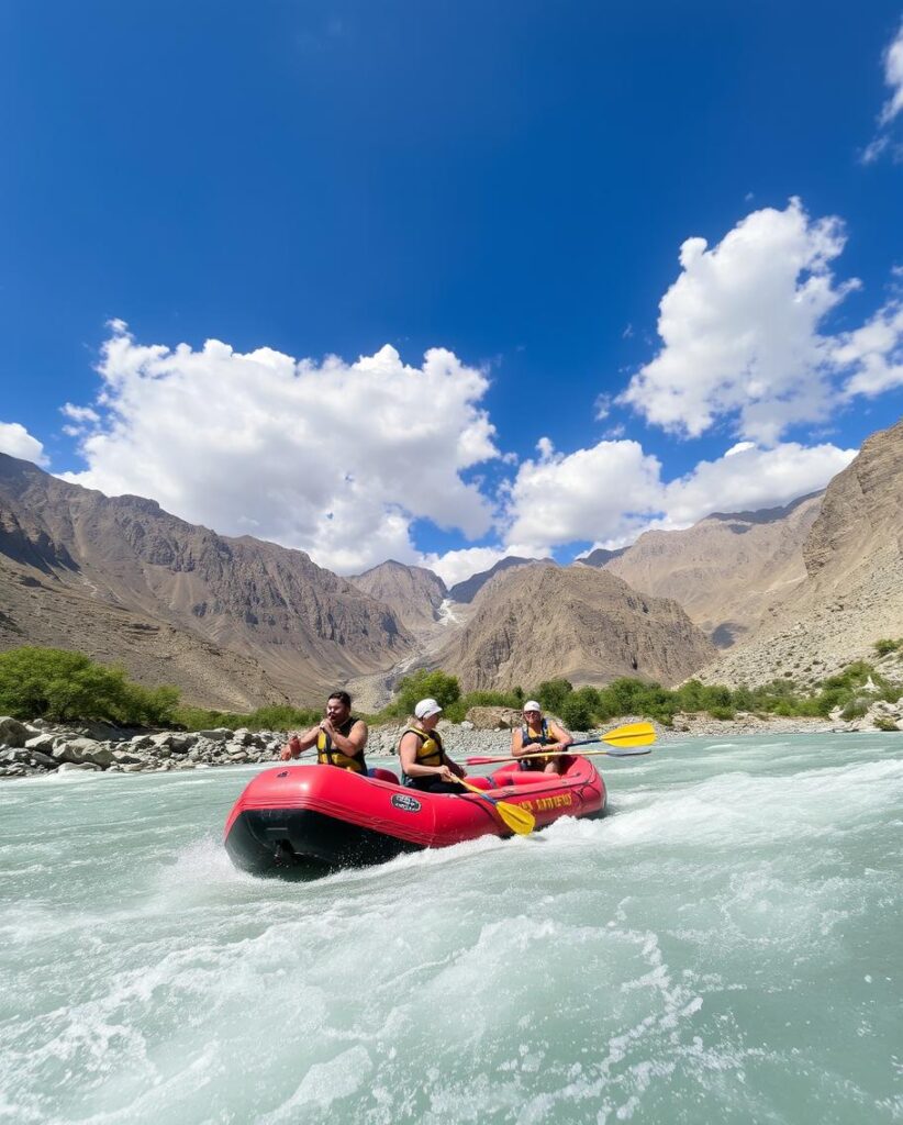 Adventure Activities in Ladakh -River Rafting