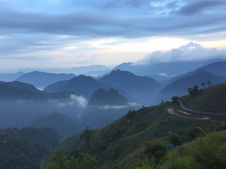 Da Lat and the Central Highlands in vietnam