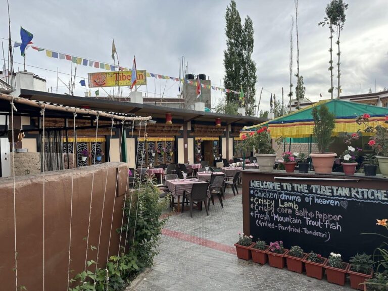 The Tibetan Kitchen in Ladakh